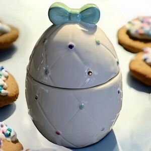 NEW Easter Egg Cookie Jar